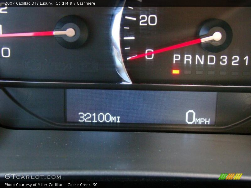 Gold Mist / Cashmere 2007 Cadillac DTS Luxury
