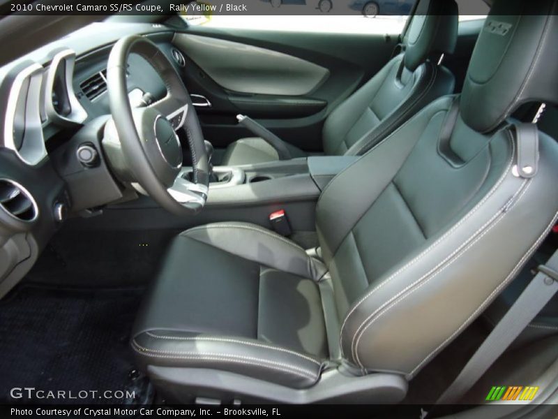 Rally Yellow / Black 2010 Chevrolet Camaro SS/RS Coupe