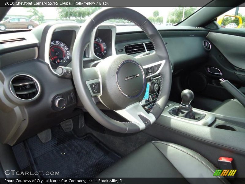Rally Yellow / Black 2010 Chevrolet Camaro SS/RS Coupe