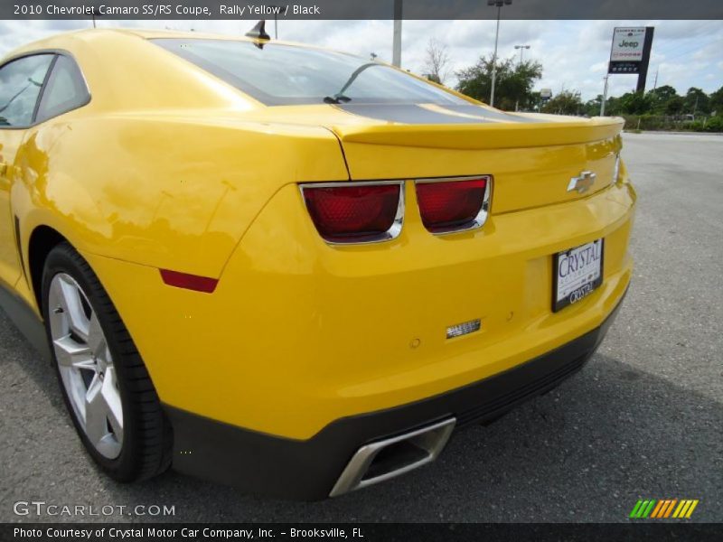 Rally Yellow / Black 2010 Chevrolet Camaro SS/RS Coupe