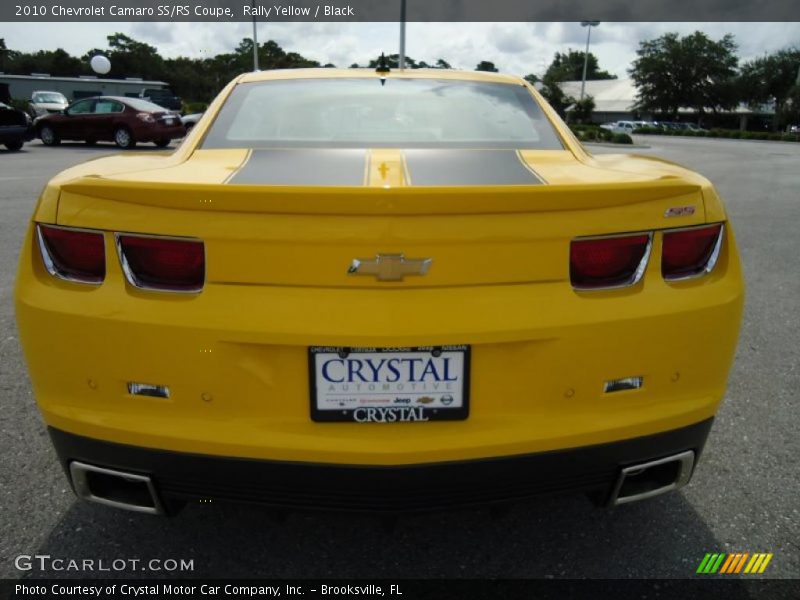 Rally Yellow / Black 2010 Chevrolet Camaro SS/RS Coupe