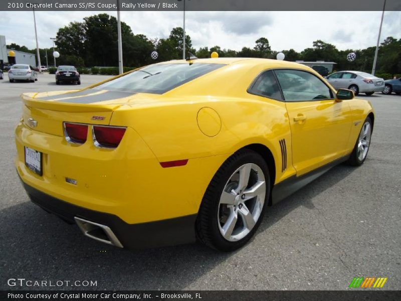 Rally Yellow / Black 2010 Chevrolet Camaro SS/RS Coupe