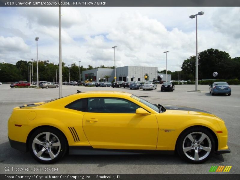 Rally Yellow / Black 2010 Chevrolet Camaro SS/RS Coupe