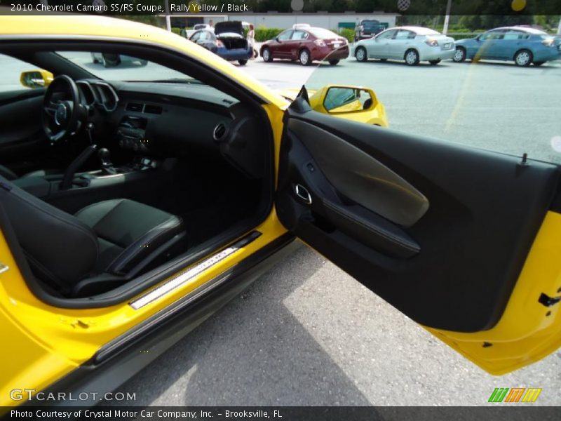 Rally Yellow / Black 2010 Chevrolet Camaro SS/RS Coupe