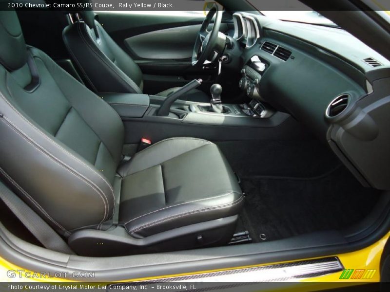 Rally Yellow / Black 2010 Chevrolet Camaro SS/RS Coupe
