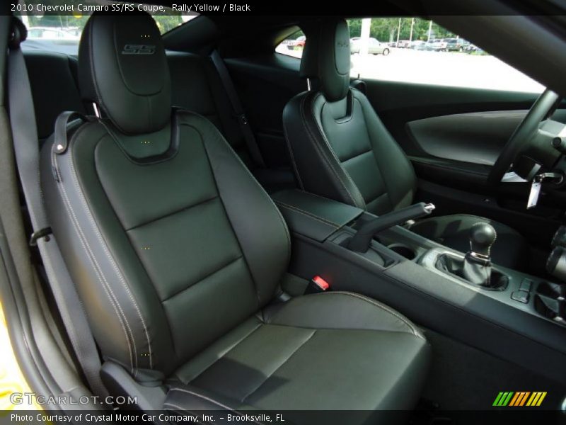 Rally Yellow / Black 2010 Chevrolet Camaro SS/RS Coupe