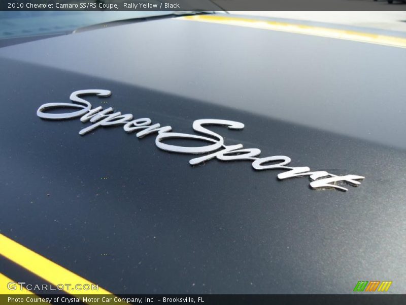 Rally Yellow / Black 2010 Chevrolet Camaro SS/RS Coupe