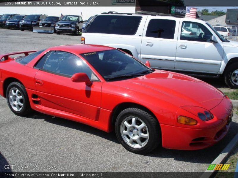 Caracas Red / Black 1995 Mitsubishi 3000GT Coupe