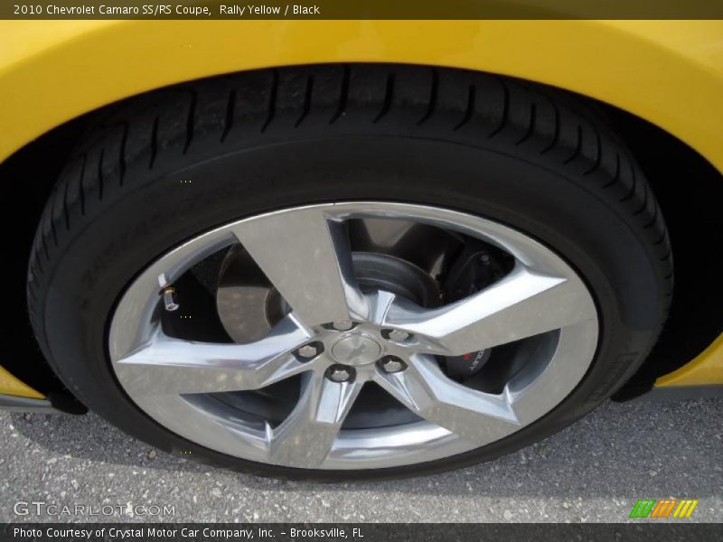 Rally Yellow / Black 2010 Chevrolet Camaro SS/RS Coupe