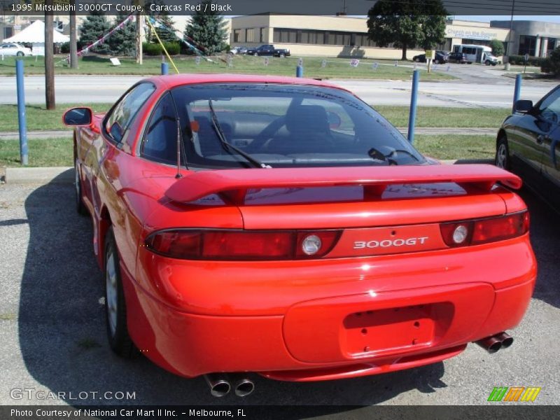 Caracas Red / Black 1995 Mitsubishi 3000GT Coupe