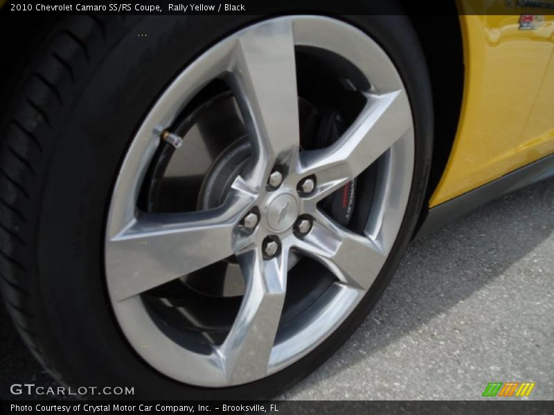 Rally Yellow / Black 2010 Chevrolet Camaro SS/RS Coupe