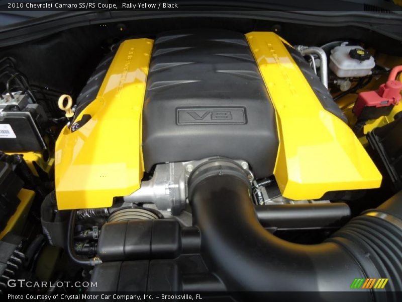 Rally Yellow / Black 2010 Chevrolet Camaro SS/RS Coupe