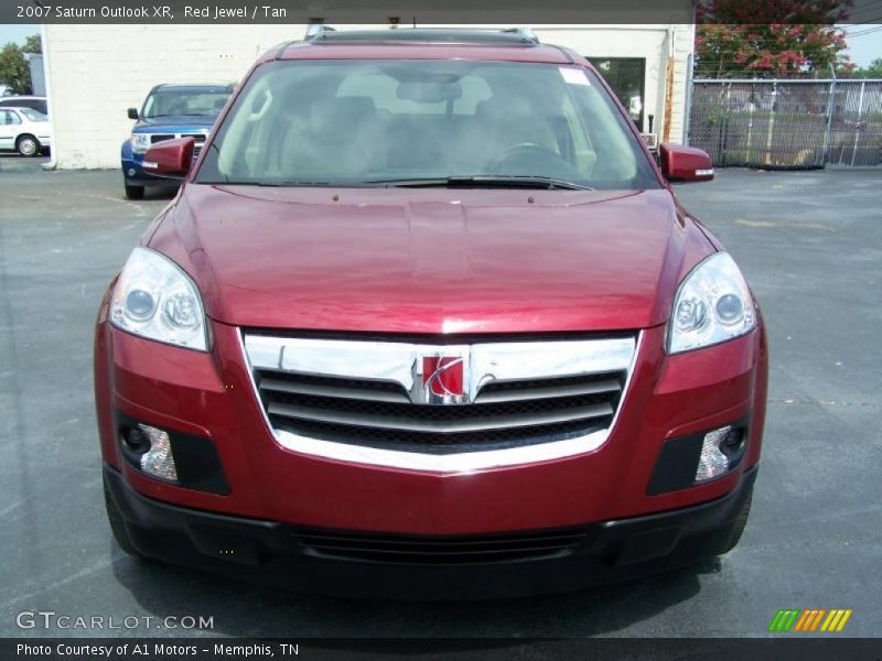 Red Jewel / Tan 2007 Saturn Outlook XR