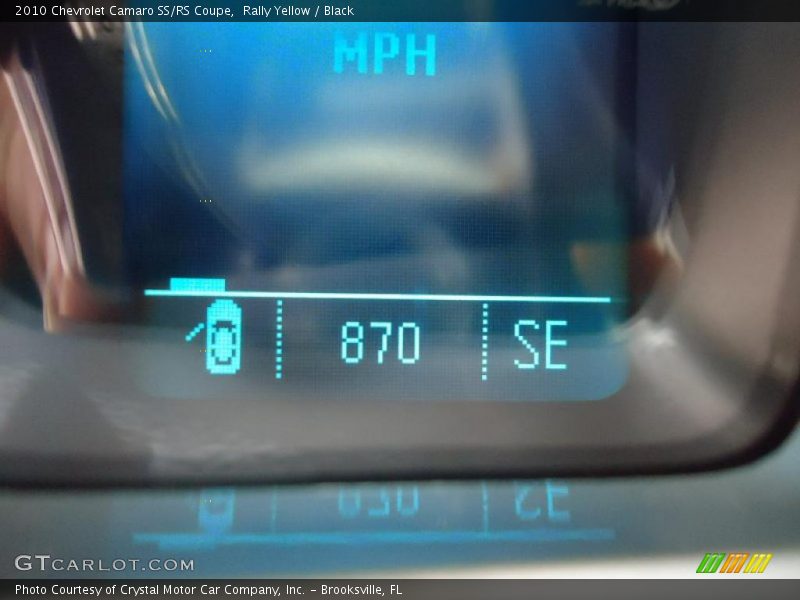 Rally Yellow / Black 2010 Chevrolet Camaro SS/RS Coupe
