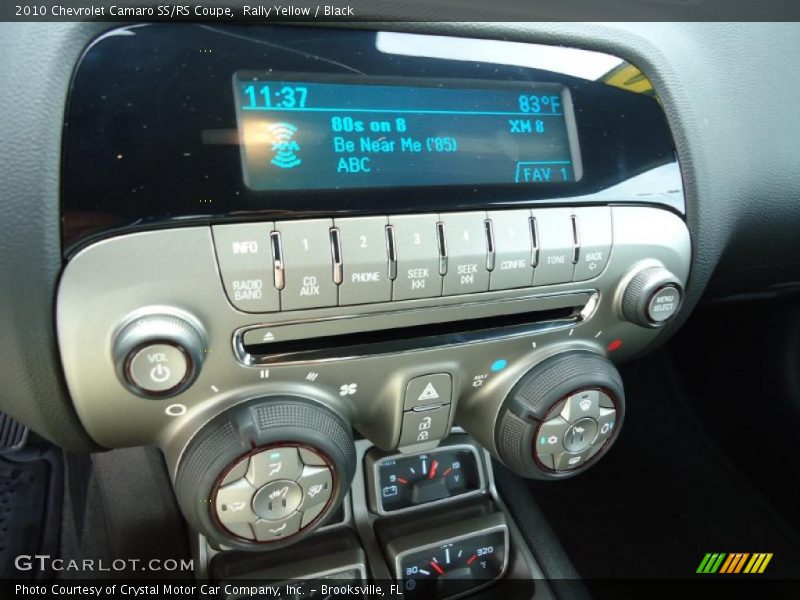 Rally Yellow / Black 2010 Chevrolet Camaro SS/RS Coupe