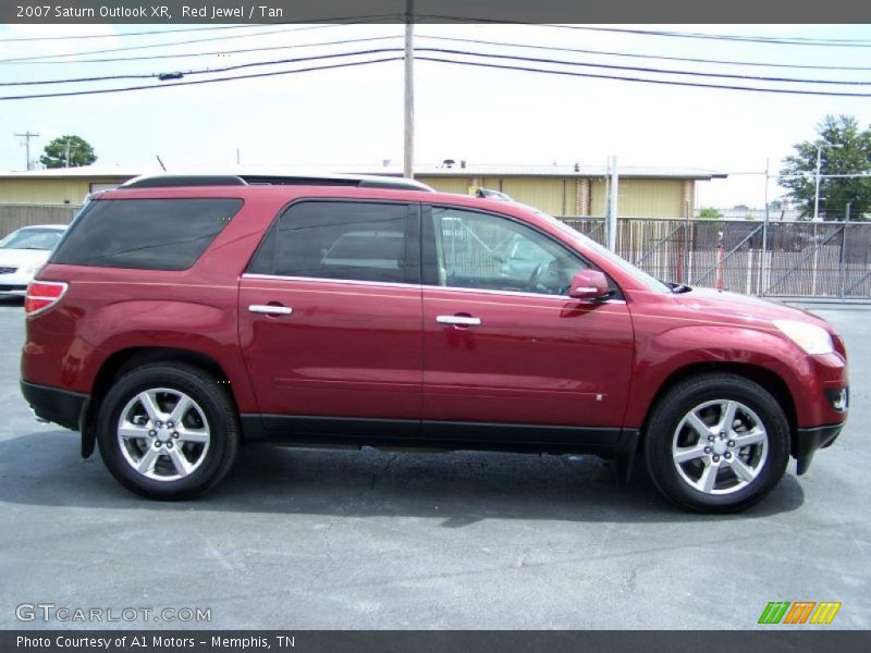 Red Jewel / Tan 2007 Saturn Outlook XR