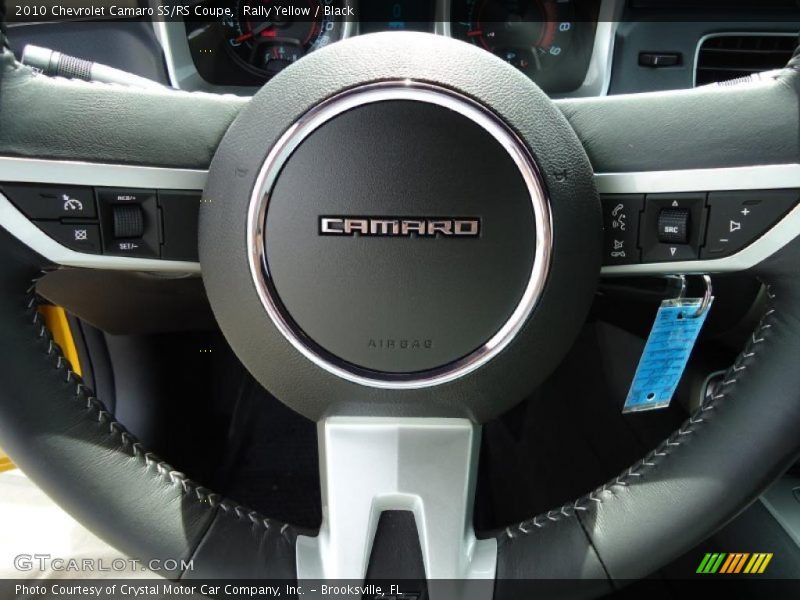 Rally Yellow / Black 2010 Chevrolet Camaro SS/RS Coupe