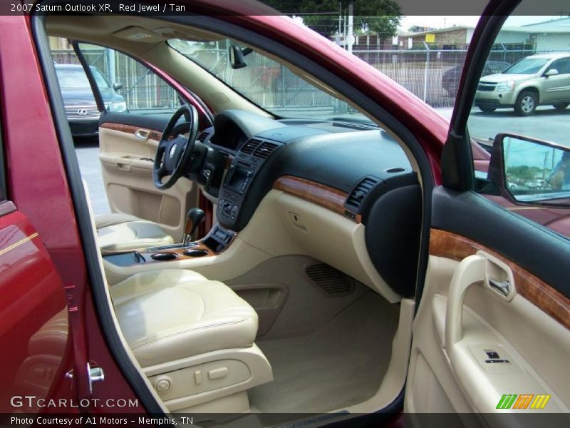 Red Jewel / Tan 2007 Saturn Outlook XR
