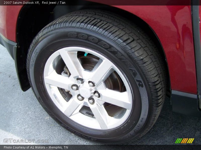 Red Jewel / Tan 2007 Saturn Outlook XR