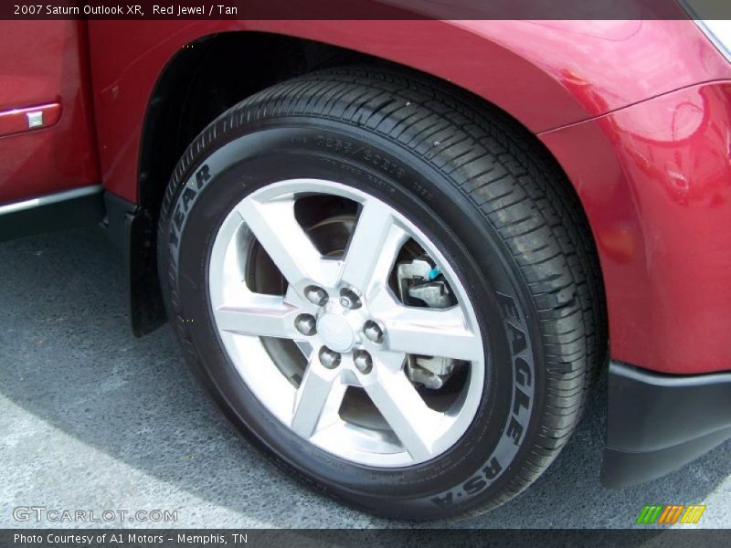 Red Jewel / Tan 2007 Saturn Outlook XR