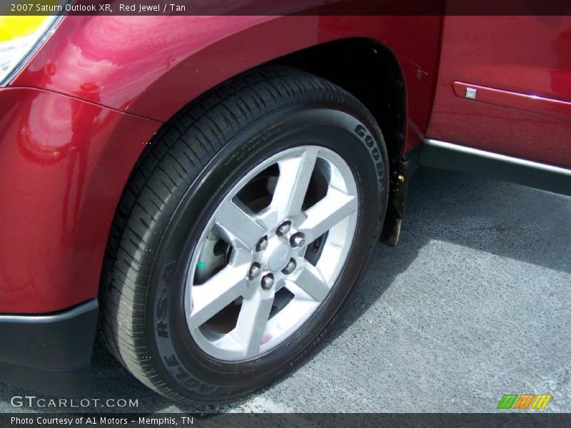 Red Jewel / Tan 2007 Saturn Outlook XR