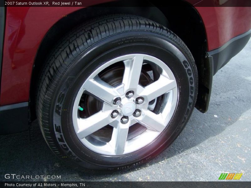 Red Jewel / Tan 2007 Saturn Outlook XR