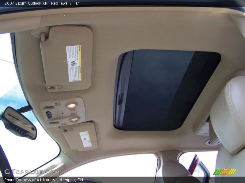 Red Jewel / Tan 2007 Saturn Outlook XR