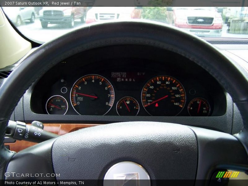 Red Jewel / Tan 2007 Saturn Outlook XR
