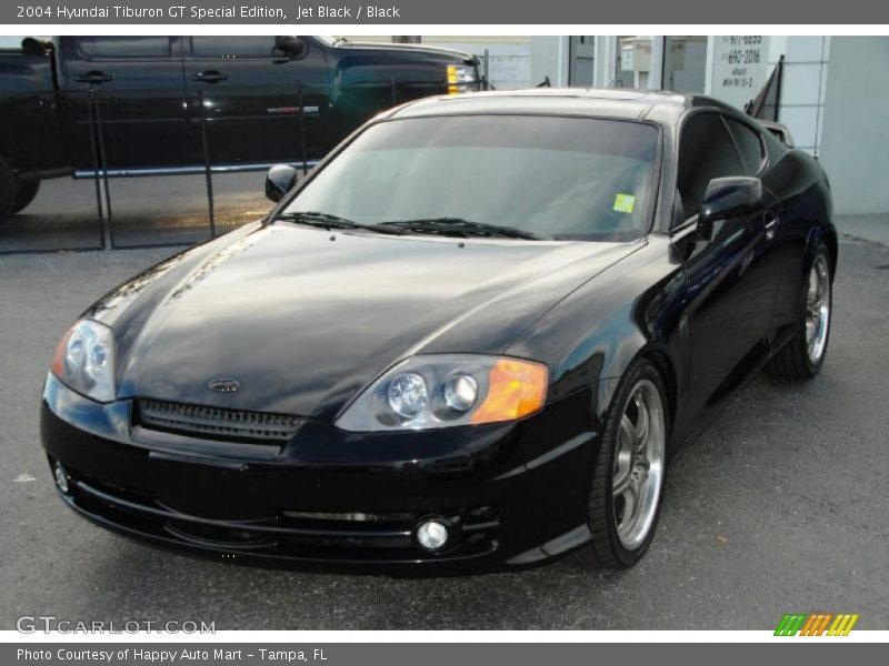 Jet Black / Black 2004 Hyundai Tiburon GT Special Edition