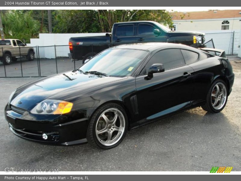 Jet Black / Black 2004 Hyundai Tiburon GT Special Edition