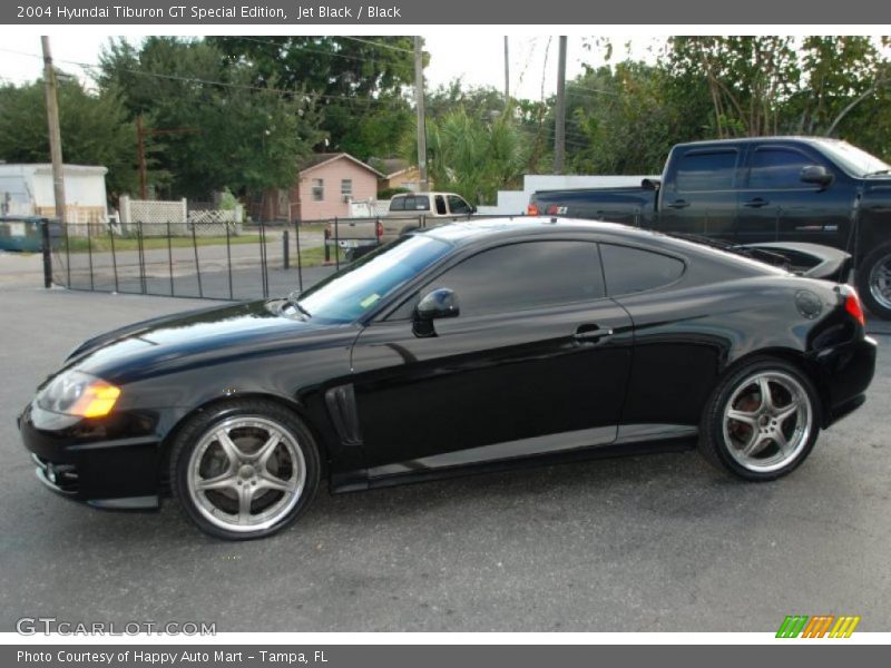 Jet Black / Black 2004 Hyundai Tiburon GT Special Edition