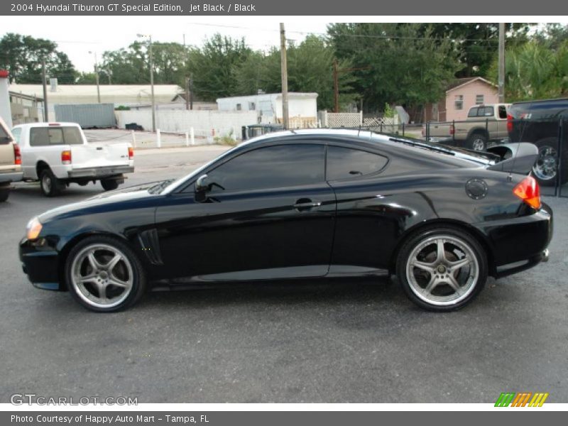 Jet Black / Black 2004 Hyundai Tiburon GT Special Edition