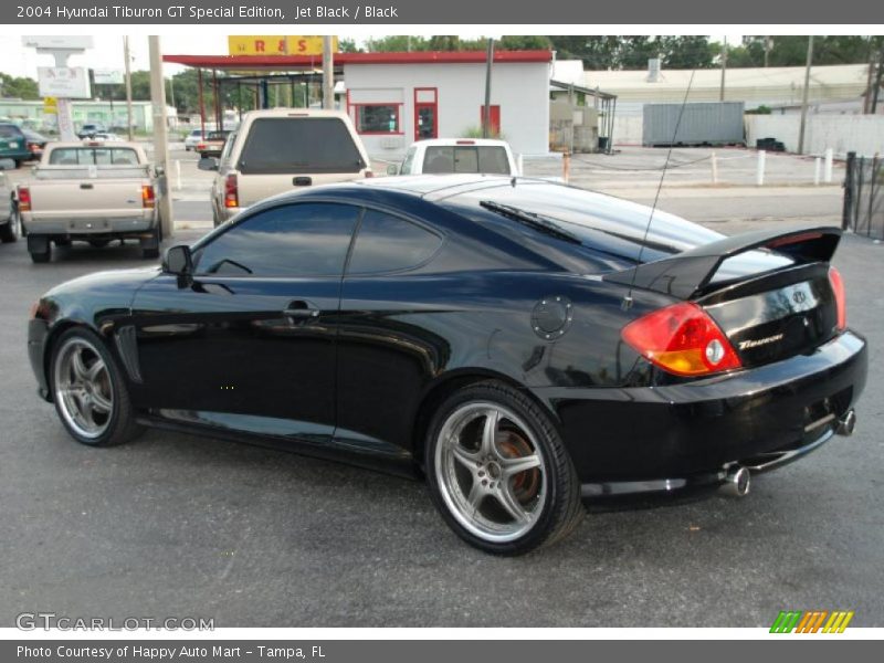 Jet Black / Black 2004 Hyundai Tiburon GT Special Edition