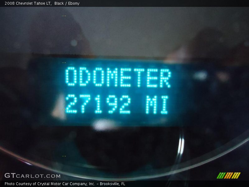 Black / Ebony 2008 Chevrolet Tahoe LT
