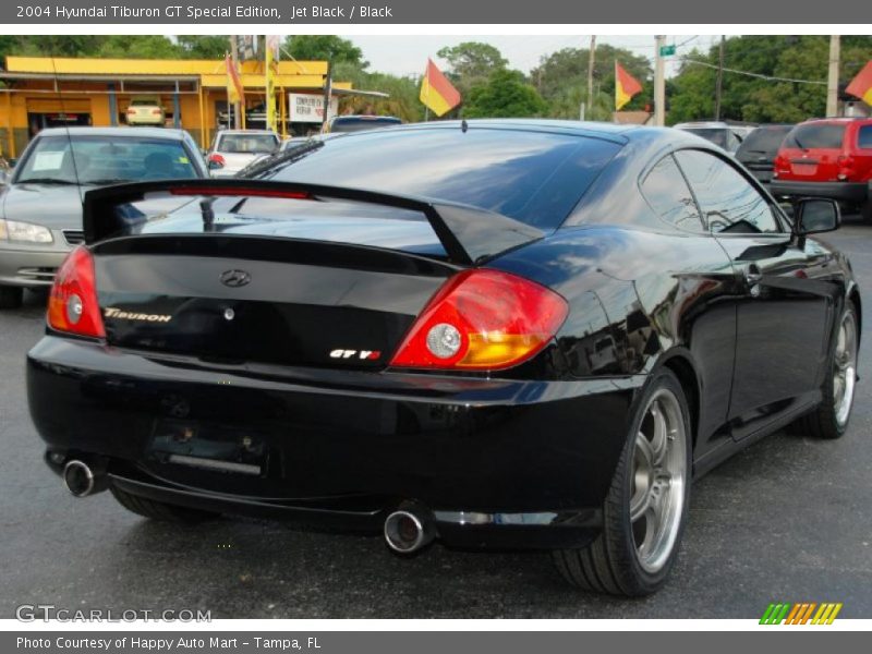 Jet Black / Black 2004 Hyundai Tiburon GT Special Edition