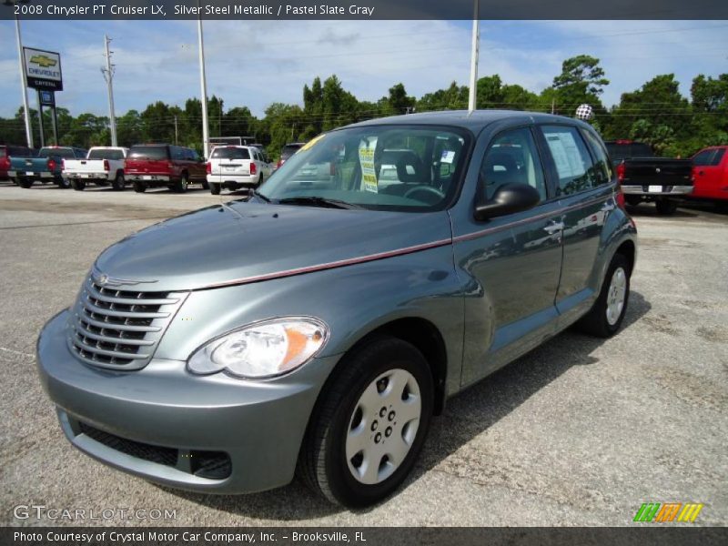 Silver Steel Metallic / Pastel Slate Gray 2008 Chrysler PT Cruiser LX