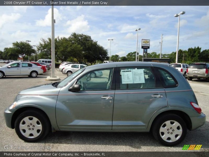 Silver Steel Metallic / Pastel Slate Gray 2008 Chrysler PT Cruiser LX
