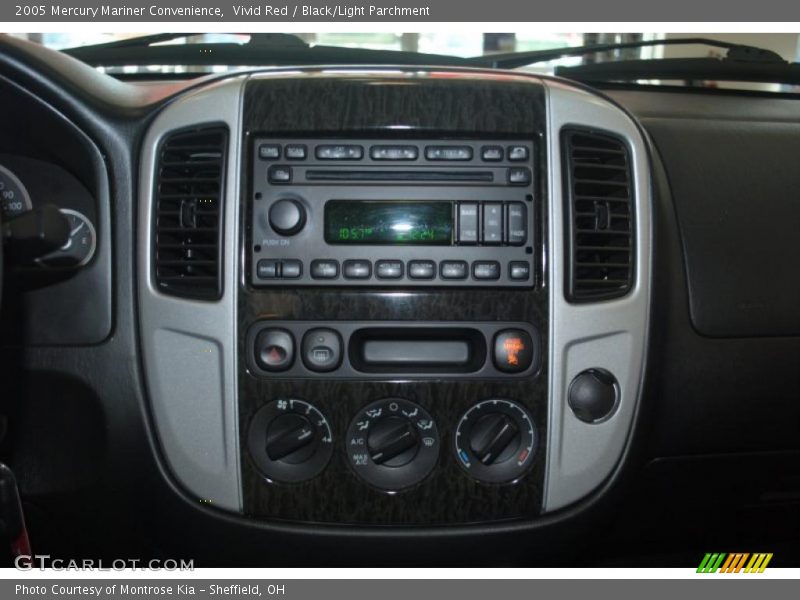 Vivid Red / Black/Light Parchment 2005 Mercury Mariner Convenience