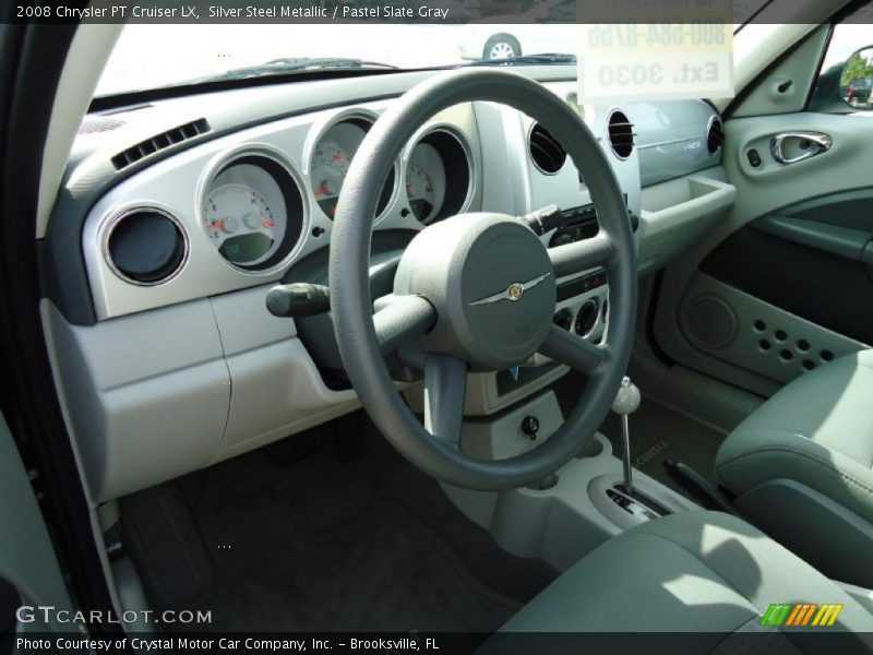Silver Steel Metallic / Pastel Slate Gray 2008 Chrysler PT Cruiser LX