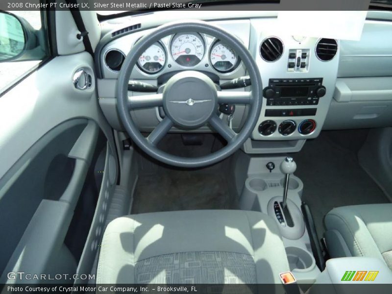 Silver Steel Metallic / Pastel Slate Gray 2008 Chrysler PT Cruiser LX