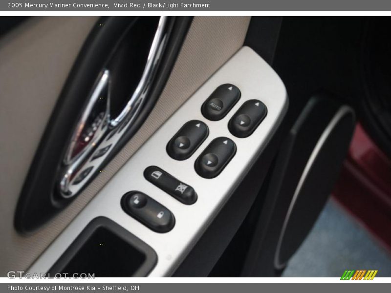 Vivid Red / Black/Light Parchment 2005 Mercury Mariner Convenience