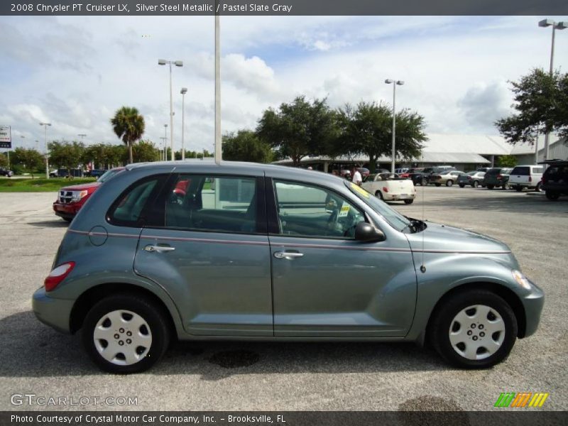 Silver Steel Metallic / Pastel Slate Gray 2008 Chrysler PT Cruiser LX