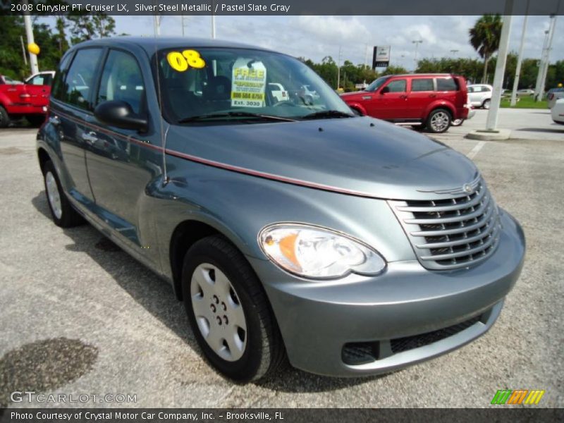 Silver Steel Metallic / Pastel Slate Gray 2008 Chrysler PT Cruiser LX