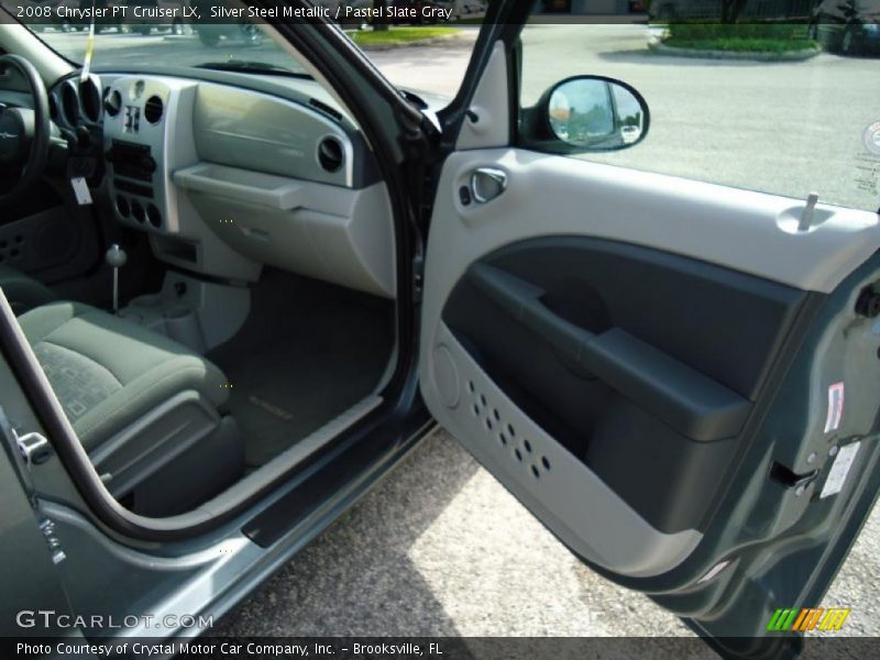 Silver Steel Metallic / Pastel Slate Gray 2008 Chrysler PT Cruiser LX
