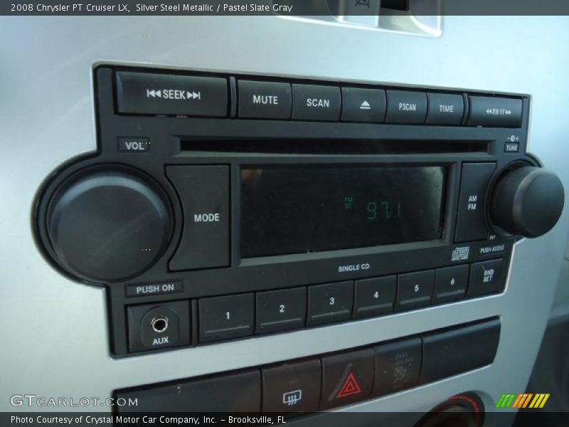 Silver Steel Metallic / Pastel Slate Gray 2008 Chrysler PT Cruiser LX