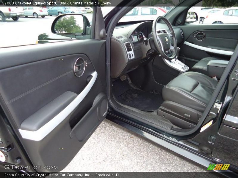 Black Granite Metallic / Ebony 2008 Chevrolet Equinox Sport
