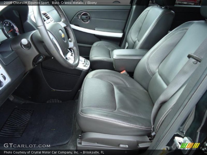 Black Granite Metallic / Ebony 2008 Chevrolet Equinox Sport