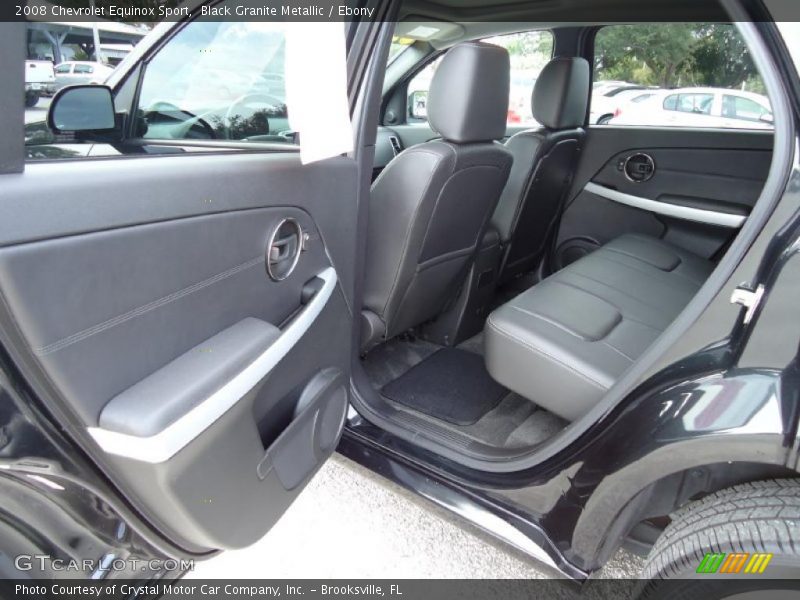 Black Granite Metallic / Ebony 2008 Chevrolet Equinox Sport