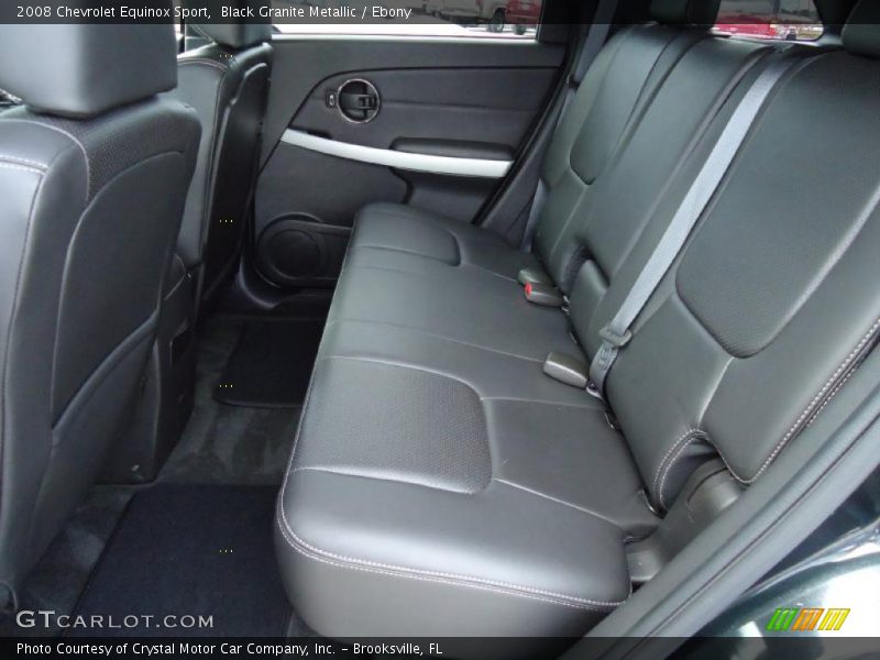 Black Granite Metallic / Ebony 2008 Chevrolet Equinox Sport
