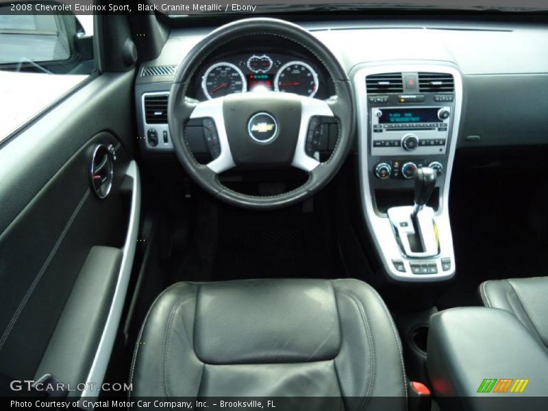 Black Granite Metallic / Ebony 2008 Chevrolet Equinox Sport